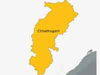 Chattisgarh map
