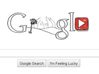 Google Doodle for John Lennon