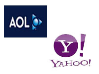 AOL and Yahoo logo