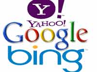 Yahoo Google Bing