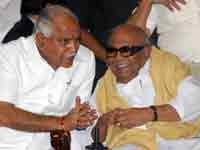 BS Yeddyurappa and M Karunanidhi