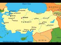 Turkey map
