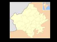 Rajasthan map
