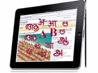 Apple iPad with Indian languages