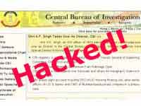 CBI website hacked