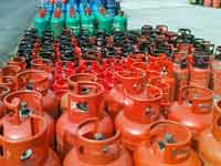 LPG gas cylinders