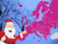 Santa in Europe