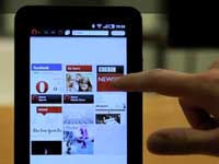 Opera Tablet Browser video