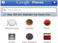 Google Places Hotpot for iPhones