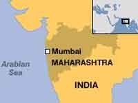 Mumbai in Maharashtra map