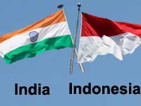 India-Indonesia flag