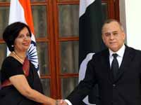 Nirupama Rao and Salman Bashir