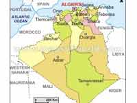 Algeria map