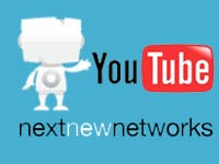 Next New Network and YouTube logo