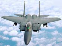 F-15 fighter jet
