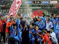 Team India wins World Cup Team India wins World Cup