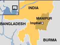 Manipur map