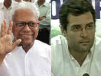 VS Achuthanandan and Rahul Gandhi