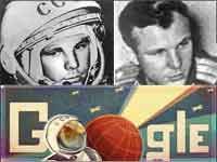 Google Doodle fetes 50th anniversary of 1st human spaceflight