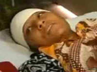 Injured athlete Sonu Sinha