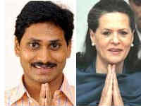 YSR and Sonia Gandhi