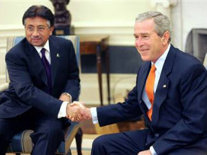 Bush and Musharraf