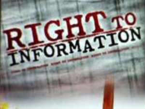 Right to information poster