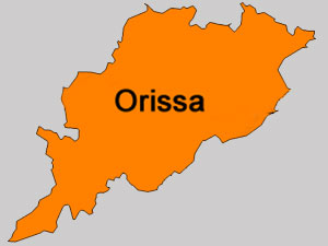 Orissa map