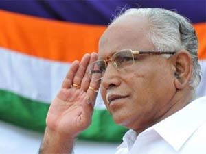 Karnataka Chief Minister B S Yeddyurappa