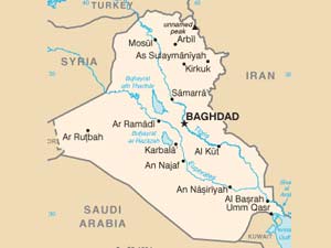 Iraq map