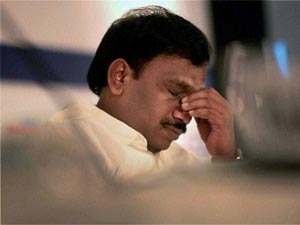 Former telecom minister and key accused of 2G spectrum scam A Raja