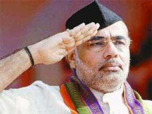 Gujarat Chief Minister Narendra Modi