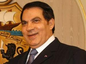 Tunisia's former President Zine El Abidine Ben Ali