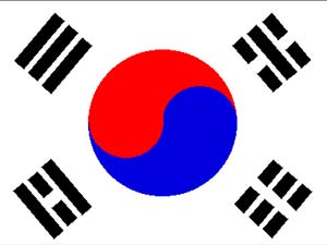 South Korea flag
