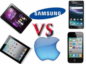 Samsung products Vs Apple products