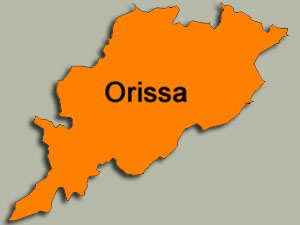 Orissa map