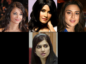 Ash, Preity, Nandana and Hina