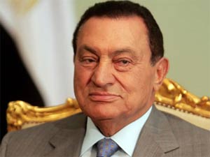 Ex-Egyptian President Hosni Mubarak