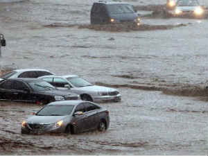 South Korea landslides