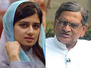 Pakistan Foreign Minister Hina Rabbani Khar-S M Krishna