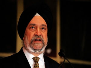 Indian envoy to the UN Hardeep Singh Puri
