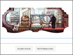 Jorge Luis Borges doodle