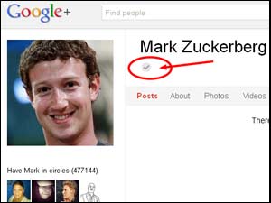 Mark Zuckerberg Google Plus profile