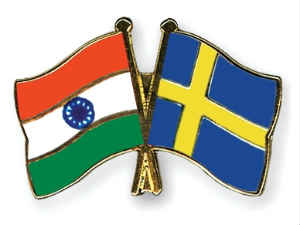 Flag Pins India Sweden