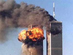 9/11 terrorists attack on World Trade Center