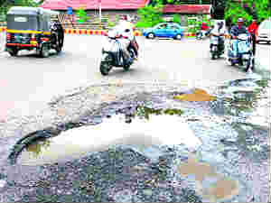 potholes