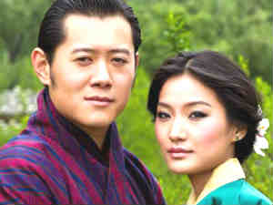 bhutan King and Queen