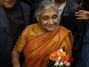 Delhi CM, Sheila Dikshit 