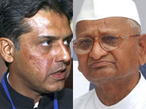 Manish Tewari-Anna Hazare 