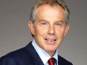 Former British Prime Minister Tony Blair